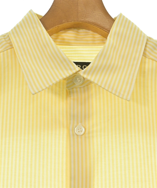 A.P.C.（アーペーセー）カジュアルシャツ 黄 サイズ:L メンズ/2200624934103