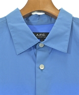A.P.C.（アーペーセー）カジュアルシャツ 青 サイズ:L メンズ/2200624934134