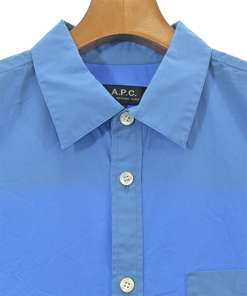 A.P.C.（アーペーセー）カジュアルシャツ 青 サイズ:M メンズ/2200624934141