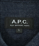 A.P.C.（アーペーセー）カジュアルシャツ 紺 サイズ:L メンズ/2200624934189