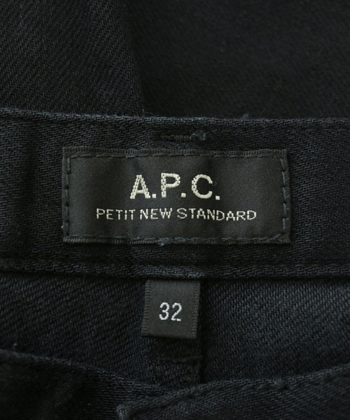 A.P.C.（アーペーセー）デニムパンツ 黒 サイズ:32(L位) メンズ/2200624934226