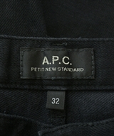 A.P.C.（アーペーセー）デニムパンツ 黒 サイズ:32(L位) メンズ/2200624934226