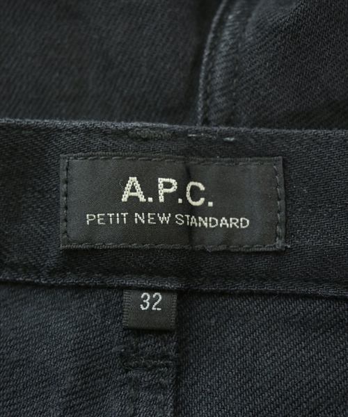 A.P.C.（アーペーセー）デニムパンツ 黒 サイズ:32(L位) メンズ/2200624934233