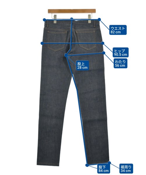 A.P.C.（アーペーセー）デニムパンツ 紺 サイズ:31(M位) メンズ/2200626152116