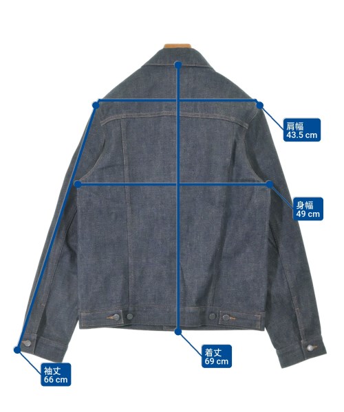 A.P.C.（アーペーセー）デニムジャケット 紺 サイズ:L メンズ/2200626555016