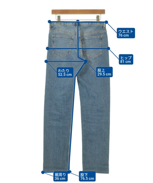 A.P.C.（アーペーセー）デニムパンツ 紺 サイズ:28(S位) メンズ/2200615667102