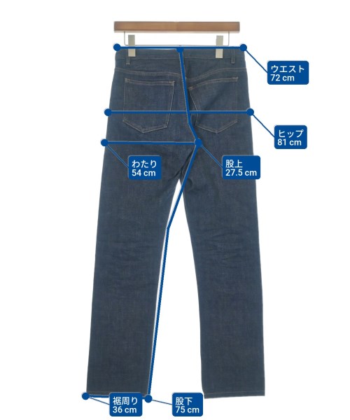 A.P.C.（アーペーセー）デニムパンツ 紺 サイズ:27(XS位) メンズ/2200626942052