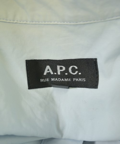 A.P.C.（アーペーセー）カジュアルシャツ 青 サイズ:XS メンズ/2200627403026