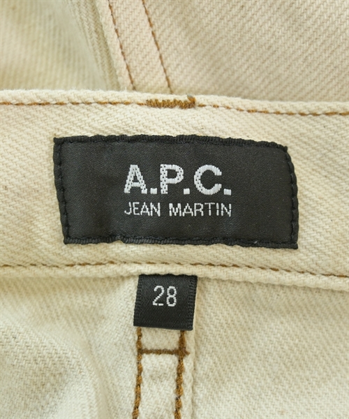 A.P.C.（アーペーセー）デニムパンツ 白 サイズ:28(S位) メンズ/2200627770029