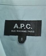 A.P.C.（アーペーセー）カジュアルシャツ 青 サイズ:S メンズ/2200627770043