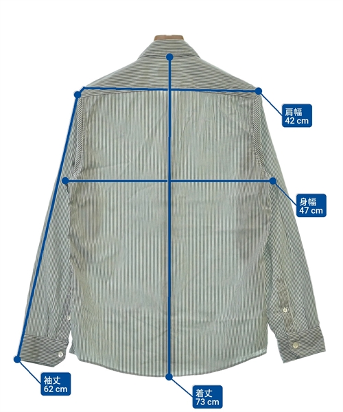 A.P.C.（アーペーセー）カジュアルシャツ 白 サイズ:XS メンズ/2200627770050