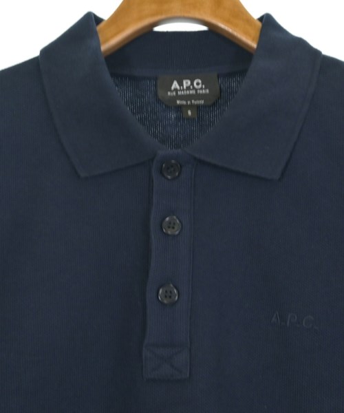 A.P.C.（アーペーセー）ポロシャツ 紺 サイズ:S メンズ/2200628424013