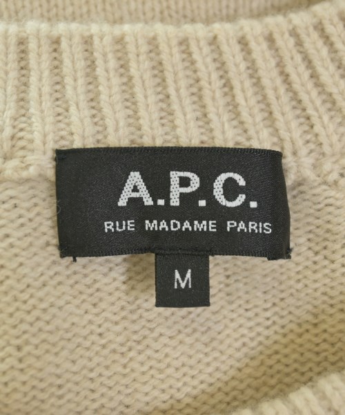 A.P.C.（アーペーセー）ニット・セーター ベージュ サイズ:M メンズ/2200628657015