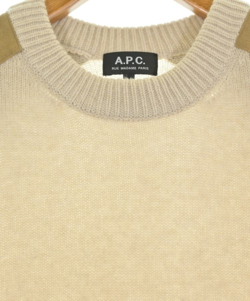 A.P.C.（アーペーセー）ニット・セーター ベージュ サイズ:M メンズ/2200628657015