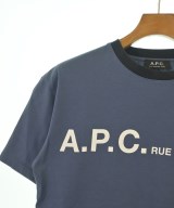 A.P.C.（アーペーセー）Tシャツ・カットソー 青 サイズ:S メンズ/2200628980083