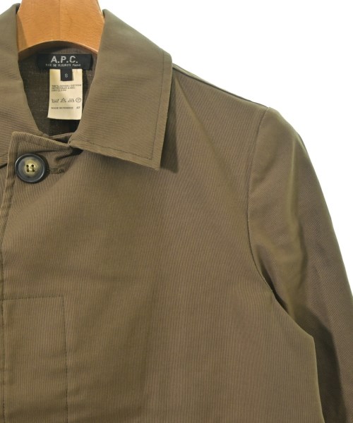A.P.C.（アーペーセー）ステンカラーコート カーキ サイズ:S メンズ/2200629607057
