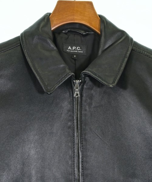A.P.C.（アーペーセー）ライダース 黒 サイズ:S メンズ/2200629592056