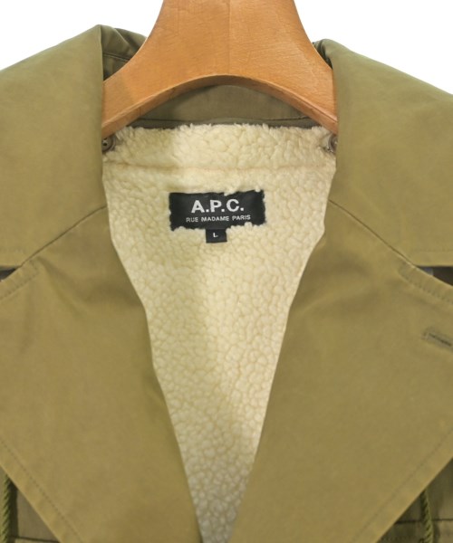 A.P.C.（アーペーセー）コート カーキ サイズ:L メンズ/2200632153015