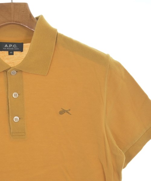 A.P.C.（アーペーセー）ポロシャツ 黄 サイズ:XS メンズ/2200632923052