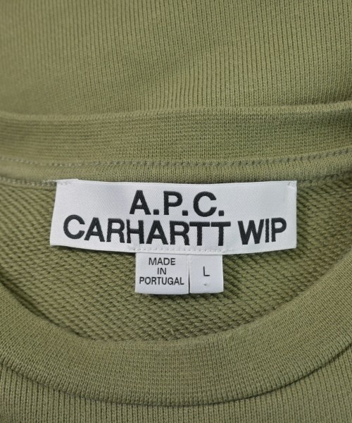 A.P.C.（アーペーセー）スウェット カーキ サイズ:L メンズ/2200633060015