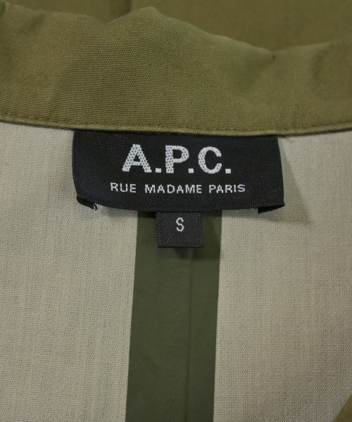 A.P.C.（アーペーセー）ステンカラーコート カーキ サイズ:S メンズ/2200619560034