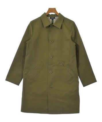 A.P.C アーペーセー　コート　春秋 A.P.C.（アーペーセー）ステンカラーコート カーキ サイズ:S メンズ