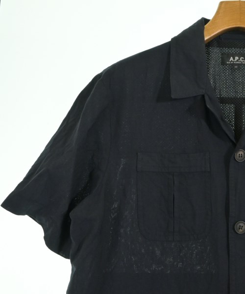 A.P.C.（アーペーセー）カジュアルシャツ 紺 サイズ:M メンズ/2200633445133