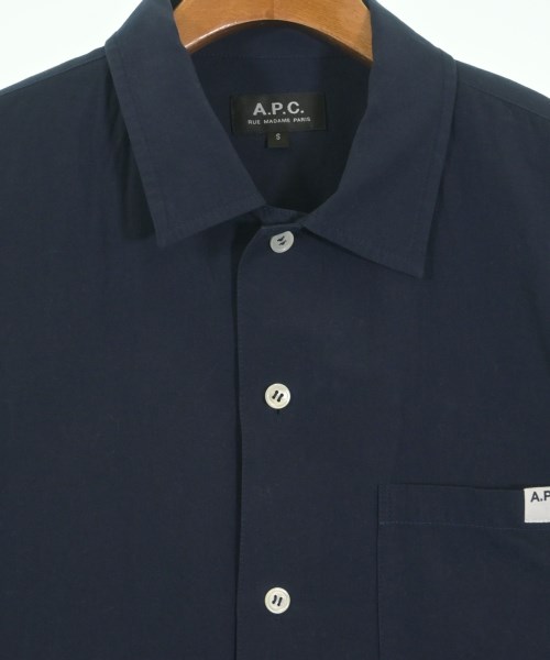A.P.C.（アーペーセー）カジュアルシャツ 紺 サイズ:S メンズ/2200633965020