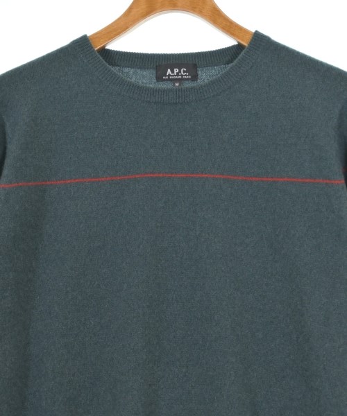 A.P.C.（アーペーセー）ニット・セーター 緑 サイズ:M メンズ/2200610565038