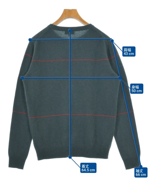 A.P.C.（アーペーセー）ニット・セーター 緑 サイズ:M メンズ/2200610565038