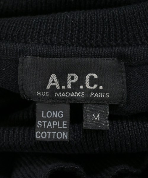 A.P.C.（アーペーセー）ニット・セーター 黒 サイズ:M メンズ/2200610565052