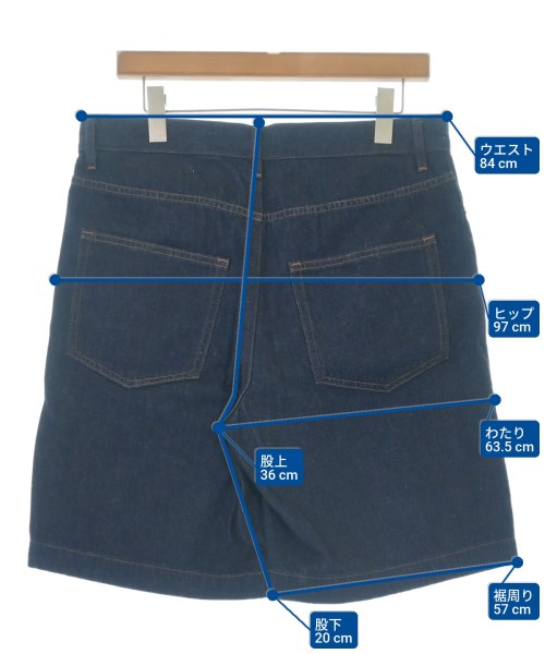 A.P.C.（アーペーセー）ショートパンツ 紺 サイズ:M メンズ/2200610565090