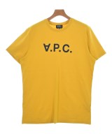 A.P.C.（アーペーセー）Tシャツ・カットソー 黄 サイズ:XL メンズ/2200611954060