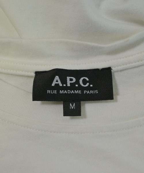 A.P.C.（アーペーセー）Tシャツ・カットソー 白 サイズ:M メンズ/2200613411042