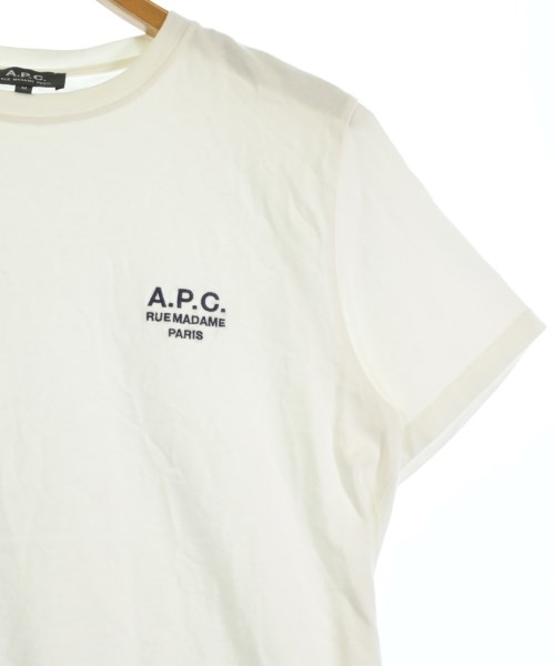 A.P.C.（アーペーセー）Tシャツ・カットソー 白 サイズ:M メンズ/2200613411042