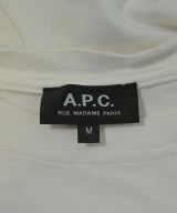 A.P.C.（アーペーセー）Tシャツ・カットソー 白 サイズ:M メンズ/2200613411042