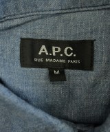 A.P.C.（アーペーセー）カジュアルシャツ 青 サイズ:M メンズ/2200613950039