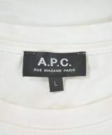 A.P.C.（アーペーセー）Tシャツ・カットソー 白 サイズ:L メンズ/2200614237030