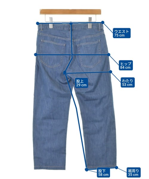 A.P.C.（アーペーセー）デニムパンツ 青 サイズ:29(S位) メンズ/2200608278131