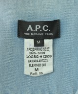 A.P.C.（アーペーセー）カジュアルシャツ 青 サイズ:M メンズ/2200614856026