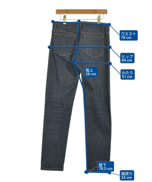 A.P.C.（アーペーセー）デニムパンツ 紺 サイズ:31(M位) メンズ/2200609313107