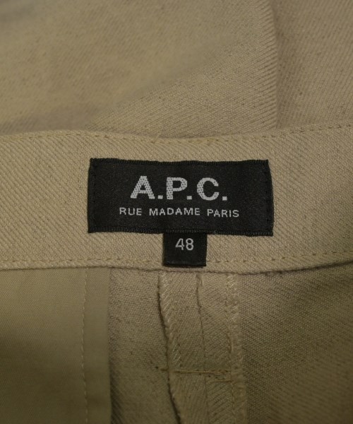 A.P.C.（アーペーセー）その他 ベージュ サイズ:48(L位) メンズ/2200616533062