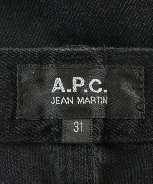 A.P.C.（アーペーセー）デニムパンツ 黒 サイズ:31(M位) メンズ/2200616857052