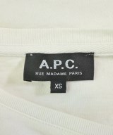 A.P.C.（アーペーセー）Tシャツ・カットソー 白 サイズ:XS メンズ/2200617189077