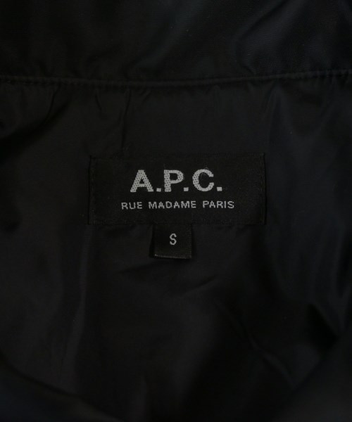 A.P.C.（アーペーセー）ステンカラーコート 黒 サイズ:S メンズ/2200617196037