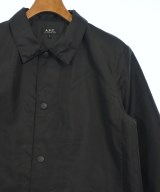 A.P.C.（アーペーセー）ステンカラーコート 黒 サイズ:S メンズ/2200617196037