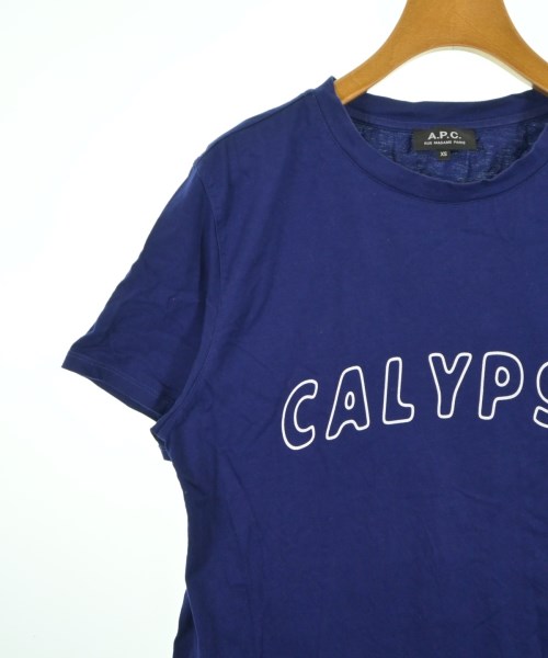A.P.C.（アーペーセー）Tシャツ・カットソー 青 サイズ:XS メンズ/2200610760037