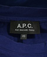 A.P.C.（アーペーセー）Tシャツ・カットソー 青 サイズ:XS メンズ/2200610760037