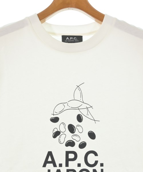 A.P.C.（アーペーセー）Tシャツ・カットソー 白 サイズ:S メンズ/2200617776055