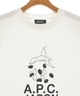 A.P.C.（アーペーセー）Tシャツ・カットソー 白 サイズ:S メンズ/2200617776055